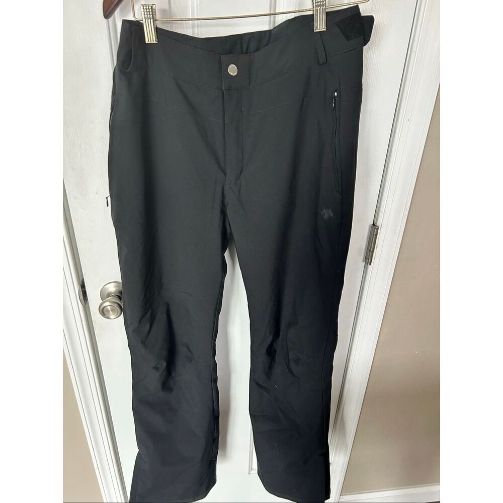 Descante women’s black ski pants snowboarding pants size 8 or medium